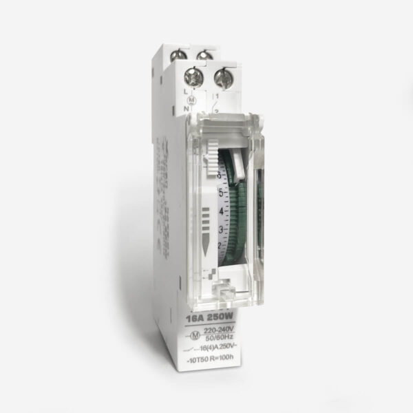 24hr timer switch with manual overide