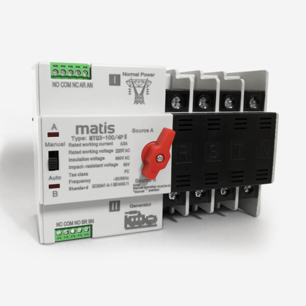 Change over switch 4P 63A